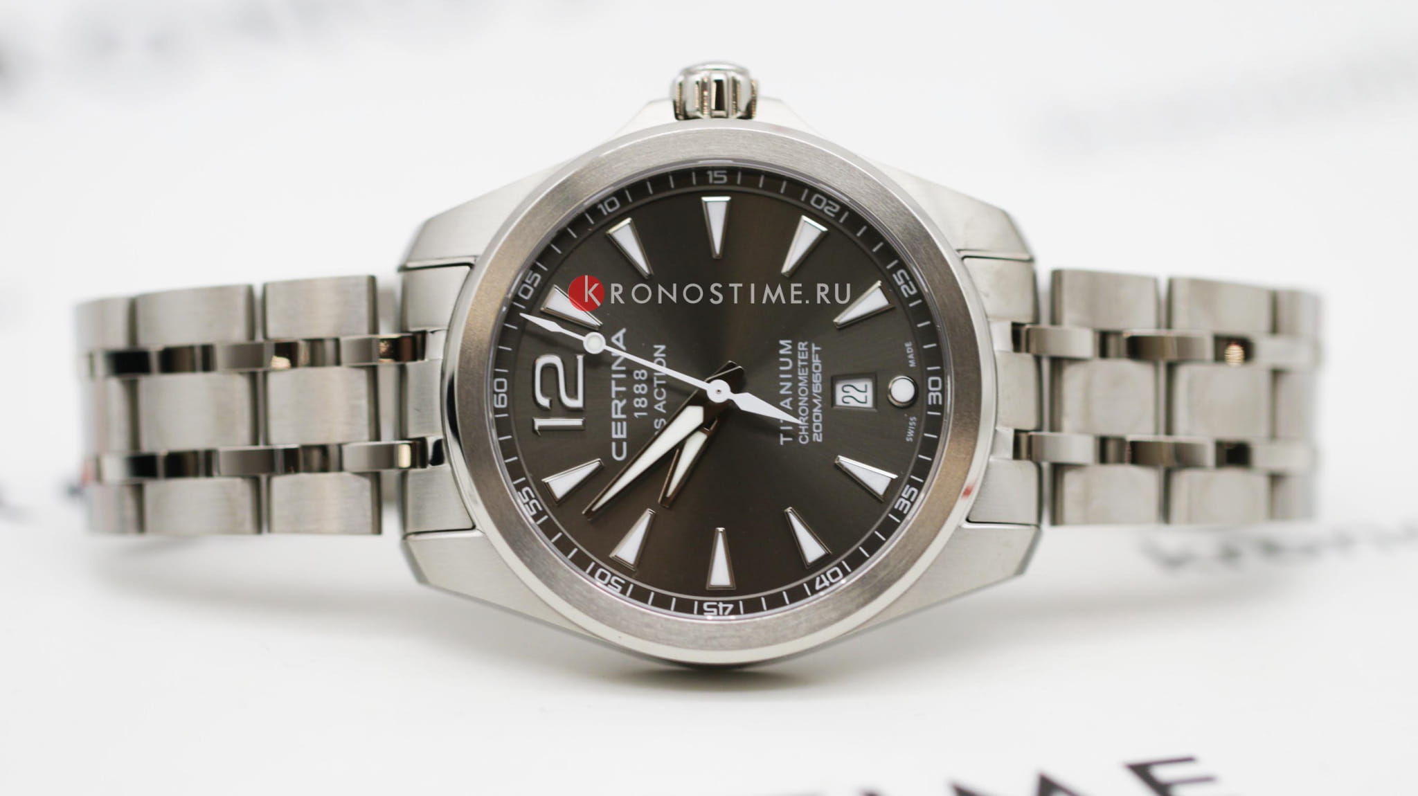 Оригинальные часы Certina Certina DS Action C032.851.44.087.00 кварцевые калибр механизма eta f06.411  precidrive общий вид